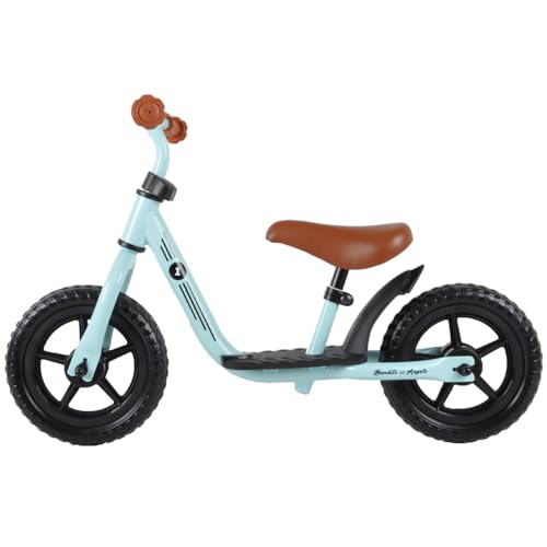 Bandits & Angels Metal Balance Bike Starter Grün mit Fußplan ab 2 Jahren – Limited Edition –...