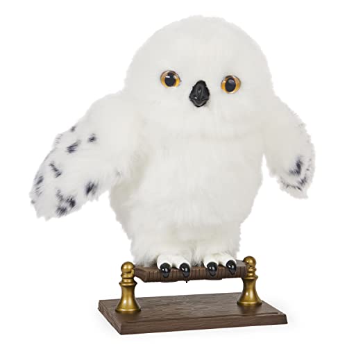 Wizarding World Harry Potter - Interaktive Plüsch-Eule Hedwig mit über 15 Geräuschen und...