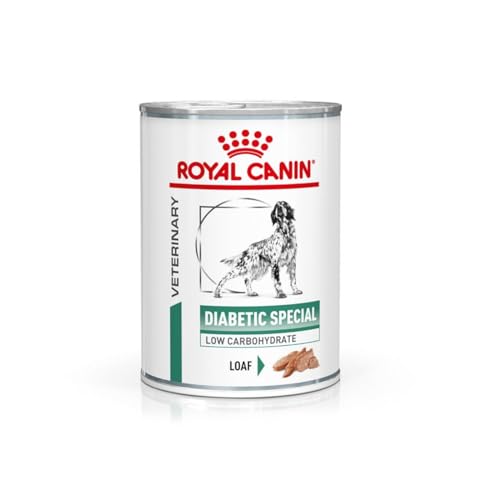 ROYAL CANIN Veterinary Diabetic Special Low Carbohydrate Canine Mousse | 12 x 410 g | Nassfutter...