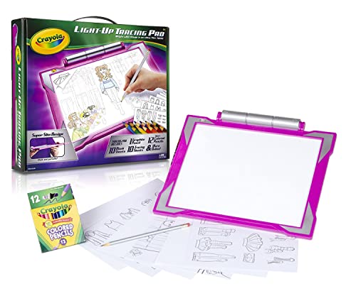 Crayola – Leuchttafel, Geschenk und Spielzeug für Kinder, Alter 6, 7, 8, 9