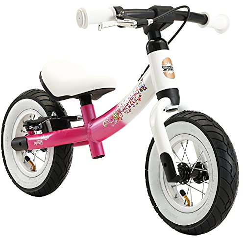 BIKESTAR Kinder Laufrad Lauflernrad Kinderrad für Mädchen ab 2-3 Jahre | 10 Zoll Sport...