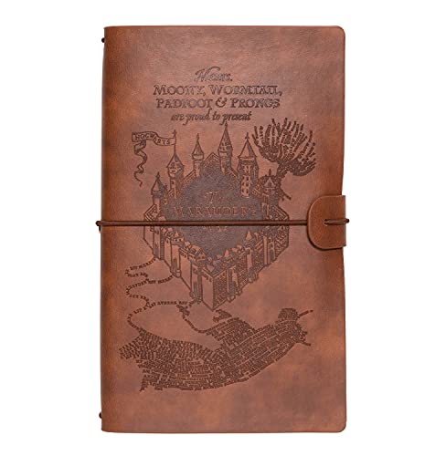 Grupo Erik Reisetagebuch zum Selberschreiben Harry Potter | Dotted Notebook 12x19,6 cm, Einband aus...