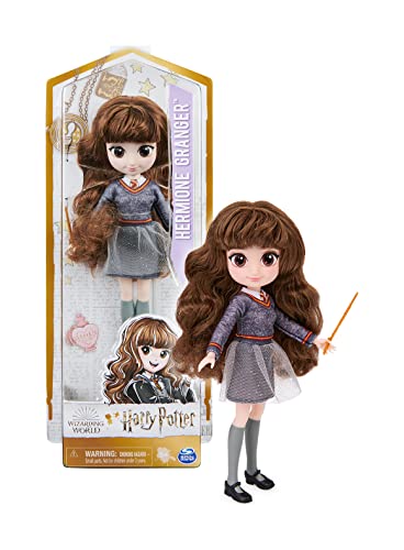 Wizarding World Harry Potter - Hermine Granger Puppe mit kämmbaren Haar und Hogwarts Schuluniform,...