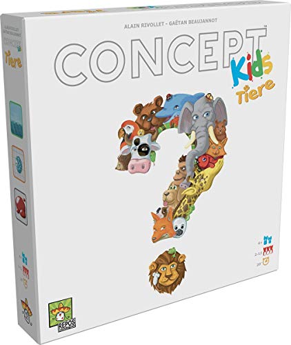 Repos Production | Concept Kids: Tiere | Kinderspiel | Ratespiel | 2-12 Spieler | Ab 4+ Jahren | 20+...