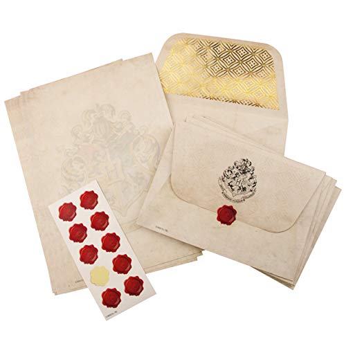 Hogwarts Aufnahmebrief Schreibset - Offiziell lizenziertes Harry Potter Merchandise &...