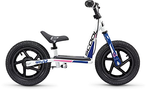 S'Cool pedeX easy 12R Kinder Laufrad (12', white/blue/pink)