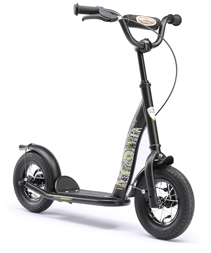 BIKESTAR Roller Kinderroller Tretroller Kickscooter mit Luftreifen für Jungen und Mädchen ab 4-5...