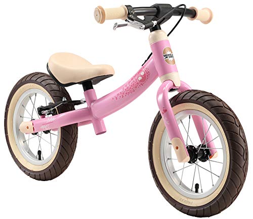 BIKESTAR Kinder Laufrad Lauflernrad Kinderrad für Mädchen ab 3-4 Jahre | 12 Zoll Sport...