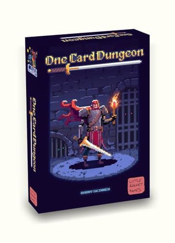 Little Rocket Games One Card Dungeon Brettspiel auf Italienisch