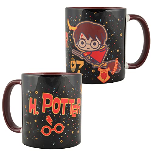 Harry Potter Becher Tasse Quidditch aus Porzellan, 320 ml
