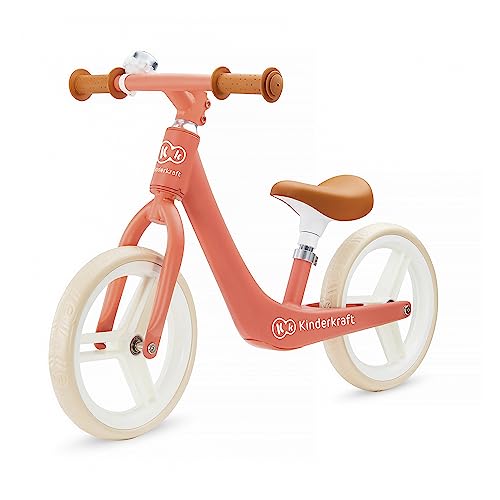 Kinderkraft Laufrad FLY PLUS, Lernlaufrad, Kinderlaufrad, Fahrrad mit Zubehör, Klingel,...