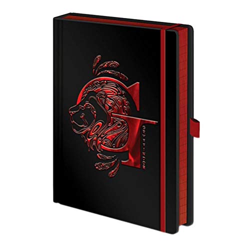 HARRY POTTER Notizbuch (Gryffindor Design) A5 Notizbuch und Journal mit Glanzprägung - Offizielles...