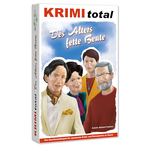 Krimi total Gesellschaftsspiel für Dinnerparty - des Alters fette Beute