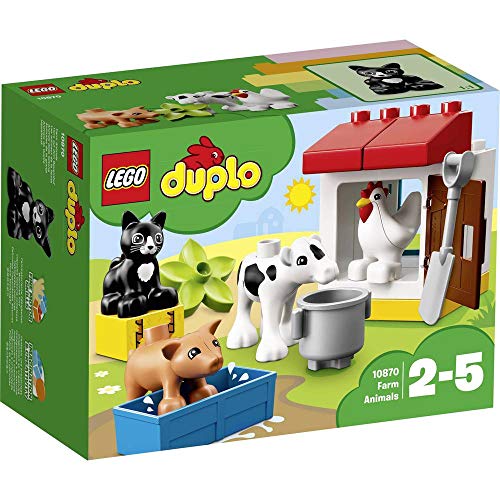 Lego Duplo 10870 Tiere auf dem Bauernhof, Tierfigur, Bunt