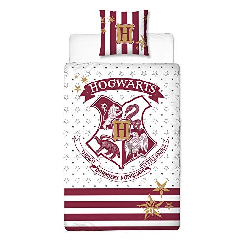 Harry Potter Bettwäsche, 2 Stück, Biber / Flanell 80x80 + 135x200 cm