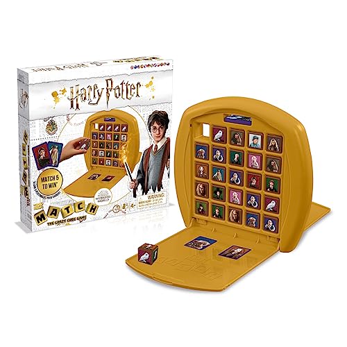 Winning Moves - Match Harry Potter - Harry Potter Fanartikel - Alter 4+ - Multilingual