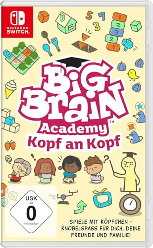 Big Brain Academy: Kopf an Kopf - Lernspiel Nintendo Switch ab 0 Jahren