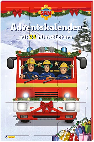 Feuerwehrmann Sam: Minibuch-Adventskalender: Mit 24 Mini-Büchern