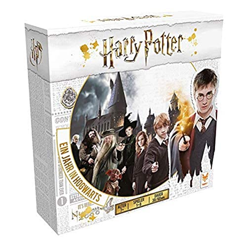 Topi Games | Harry Potter: Ein Jahr in Hogwarts | Familienspiel | Brettspiel | 1-8 Spieler | Ab 7+...