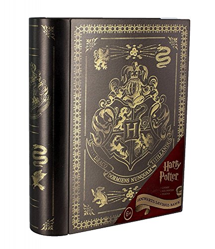 Harry Potter - Zauberbuch mit Hogwarts Logo - Spardose | Geschenk