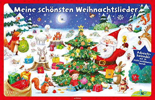 Meine schönsten Weihnachtslieder: Adventskalender mit 24 leicht auslösbaren Sounds |...