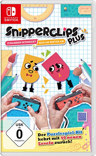 Snipperclips Plus - Zusammen schneidet man am besten ab! - [Nintendo Switch]