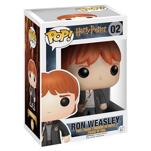 Funko Pop! Movies: Harry Potter - Ron Weasley - Vinyl-Sammelfigur - Geschenkidee - Offizielle...