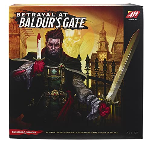 Avalon Hill Hasbro Gaming Betrayal at Baldur's Gate Modulares Brettspiel, verstecktes...