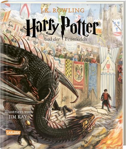 Harry Potter und der Feuerkelch (Harry Potter 4): Vierfarbig illustrierte Ausgabe mit...