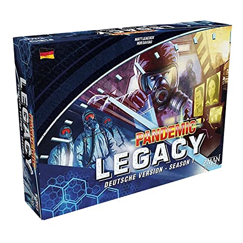 ZMan, Pandemic: Legacy – Season 1 (blau), Nominiert zum Kennerspiel des Jahres 2016, Brettspiel,...