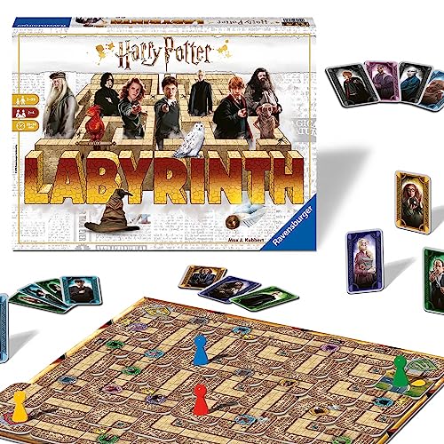 Ravensburger Familienspiele - 26031 Harry Potter Labyrinth - Harry Potter Fanartikel, Das Verrückte...