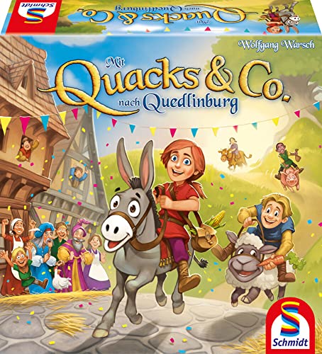 Schmidt Spiele 40630 Mit Quacks & Co. nach Quedlinburg, Kinderspiel zum Kennerspiel des Jahre 2018,...