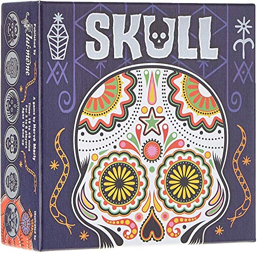 Unbekannt ASMSKR01N Skull Kartenspiel