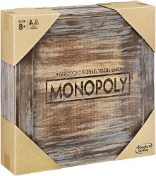 Hasbro Gaming C2320 Rustic Woods Sonderedition aus Holz Seltene Retroausgabe für Sammler
