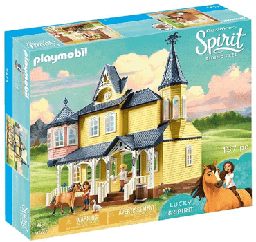 Playmobil DreamWorks Spirit 9475 – Puppenhaus ab 4 Jahre